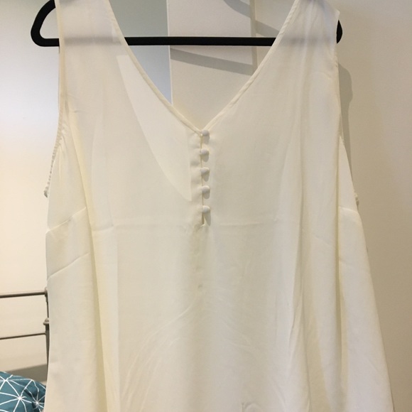 Sheer white blouse - Picture 2 of 2